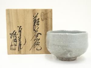 萩焼　東窯　松月造　茶碗（共箱）
